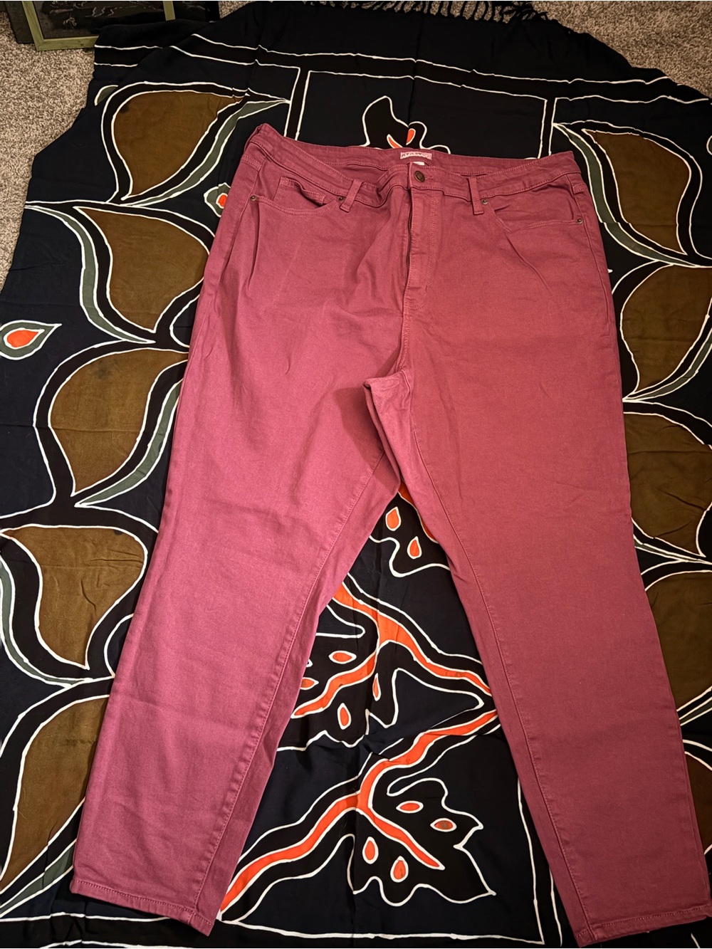 Ava & Viv Rose-Mauve Skinny Jeans